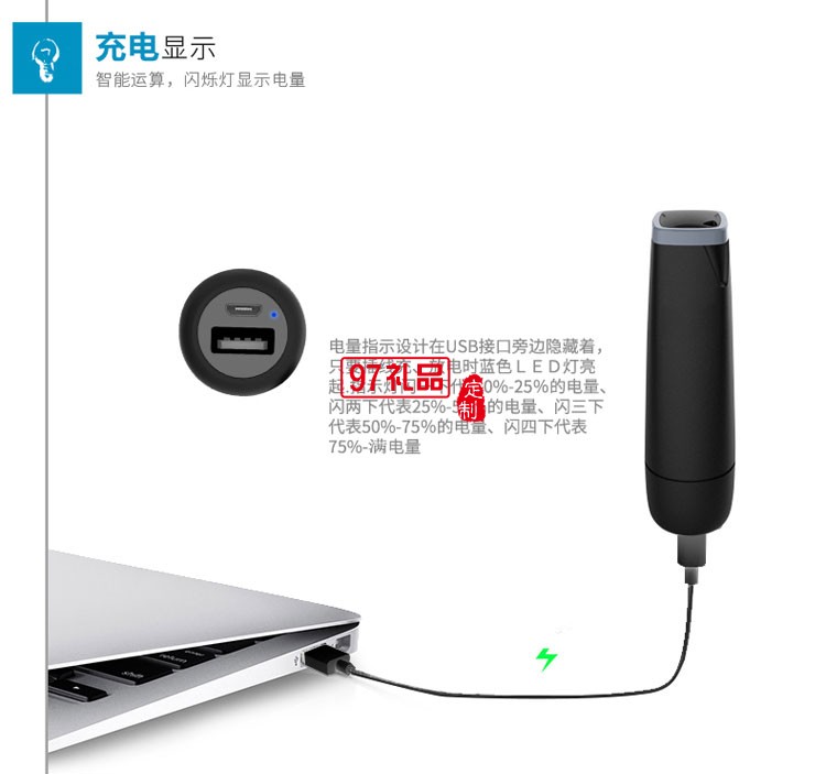 創(chuàng)意迷你應急充電寶 可愛小巧移動電源