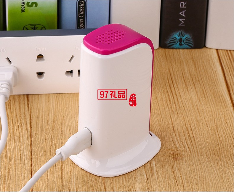 多口USB充電器 蘋果安卓音響家用旅行桌面插座多口手機充電器快充