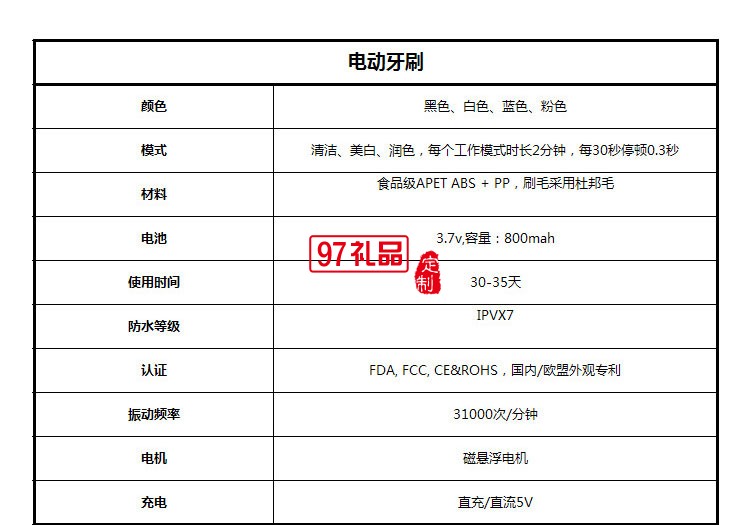 電動牙刷 S200 成人聲波 電動牙刷直充情侶電動牙刷