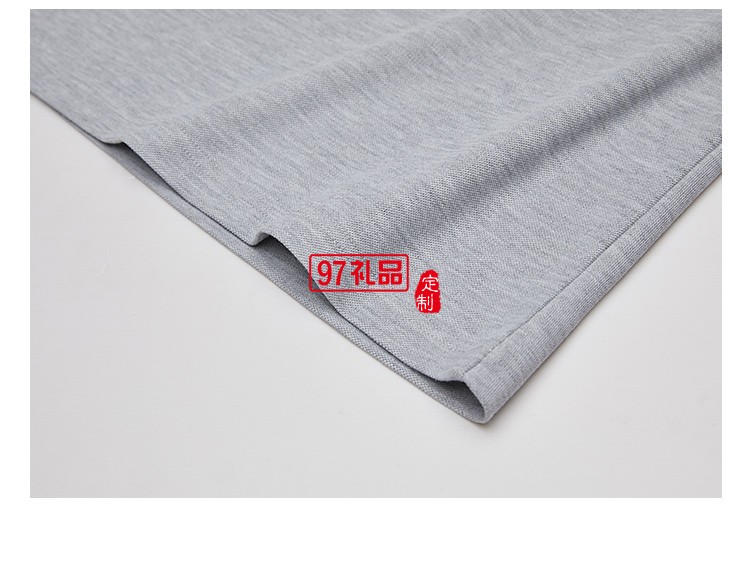 高端精梳翻領(lǐng)可定制logo定制Polo衫員工服飾廣告衫