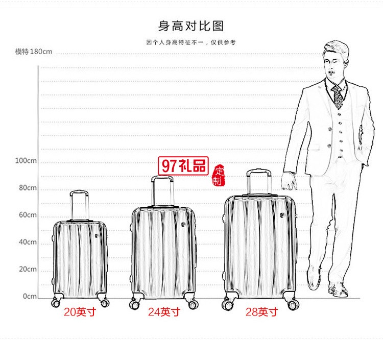 新品瑞士軍刀 拉桿箱 24英寸PC材質(zhì)多功能大容量行李箱萬向輪 