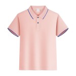 定制兒童Polo衫廣告衫200g兒童蘭精棉翻領 春游班服定制