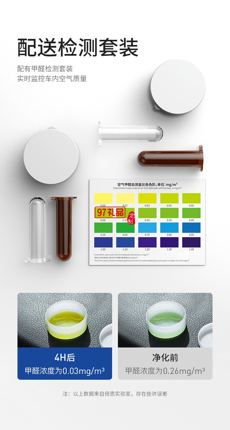 新車除味除甲醛 車內(nèi)除味車載空氣凈化器香薰