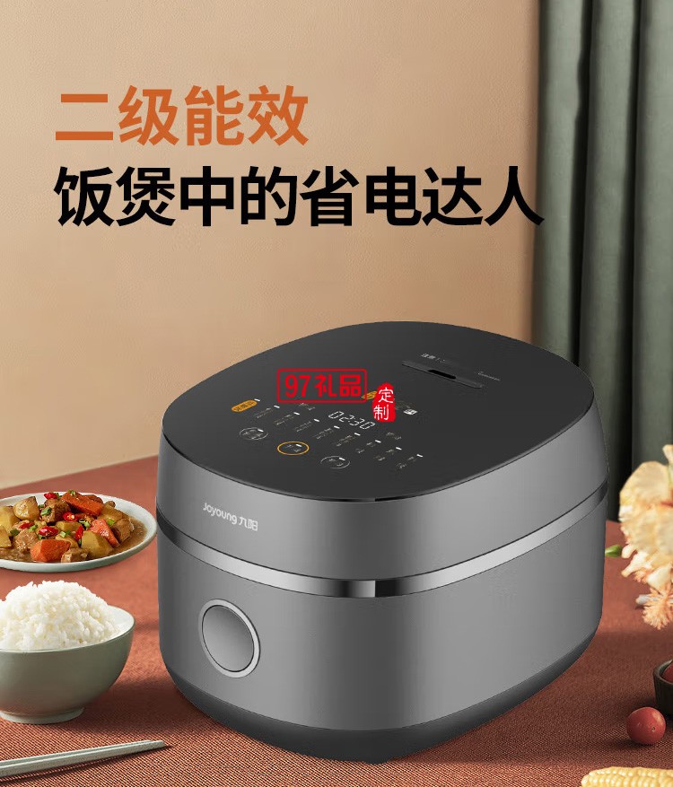 九陽(yáng)電飯煲鐵釜4升LIH加熱電飯鍋F-40TD01定制公司廣告禮品