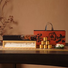 大國風采中秋新款月餅禮盒包裝高檔手提禮品盒創(chuàng)意套裝