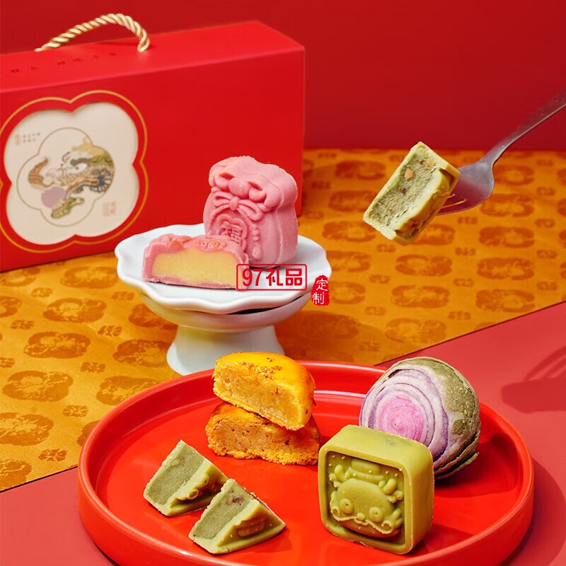 南宋胡記中式糕點心寶寶誕生零食定勝糕喜餅回禮結(jié)婚生日伴手禮盒