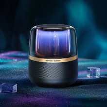 音樂曜石 藍(lán)牙音箱 電腦桌面仿水晶琉璃4音響材質(zhì)HIFI氛圍燈
